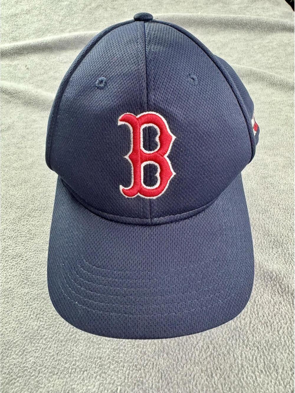 boston‎ red sox mlb fitted hat navy oc sports y2k baseball cap